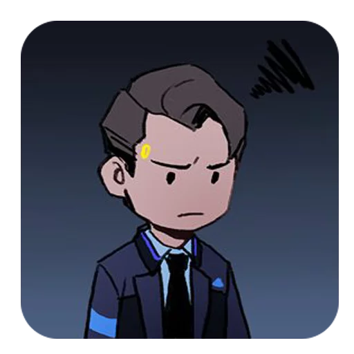 Sticker Detroit: Become Human (Connor)