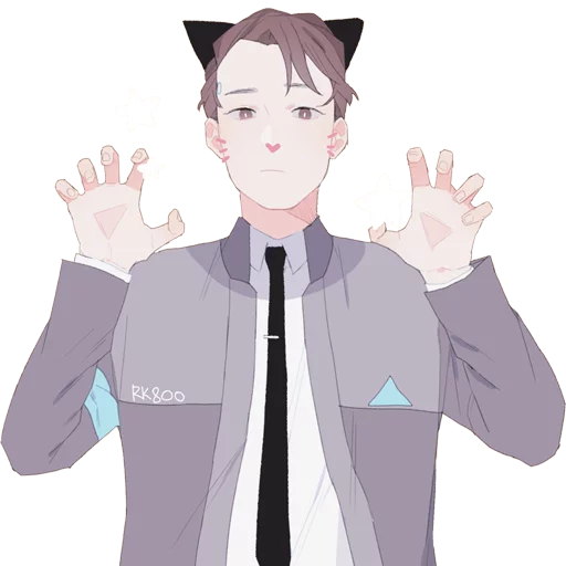 Sticker Detroit: Become Human (Connor)