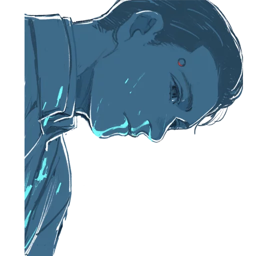 Sticker from the "Detroit: Become Human (Connor)" sticker pack