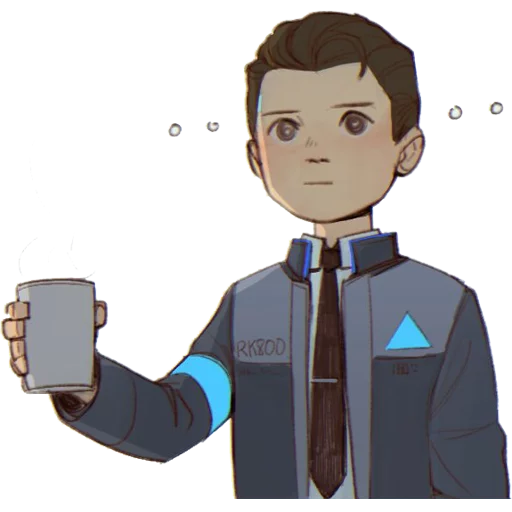 Sticker from the "Detroit: Become Human (Connor)" sticker pack