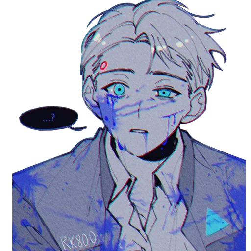 Sticker from the "Detroit: Become Human (Connor)" sticker pack