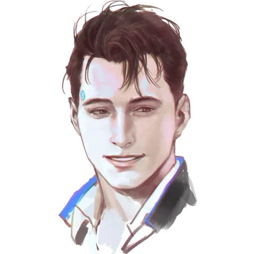 Sticker from the "Detroit: Become Human (Connor)" sticker pack