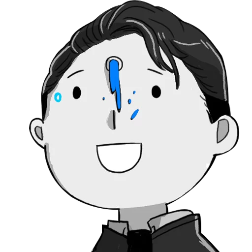 Sticker from the "Detroit: Become Human (Connor)" sticker pack