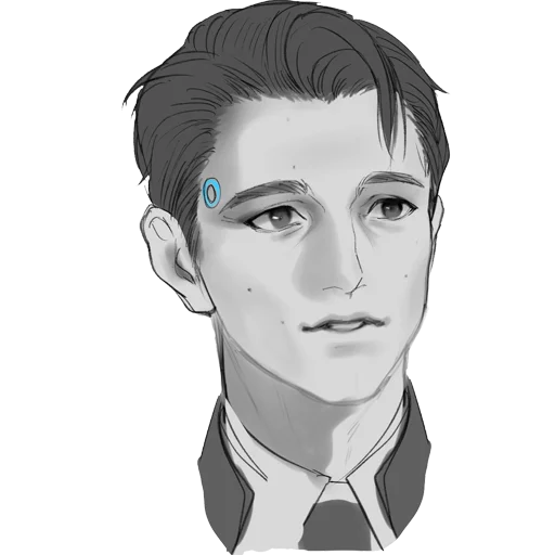 Sticker Detroit: Become Human (Connor)