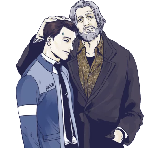 Sticker Detroit: Become Human (Connor)