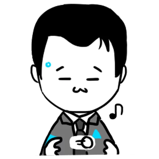 Sticker Detroit: Become Human (Connor)