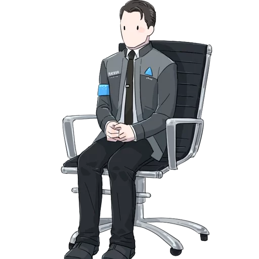 Sticker from the "Detroit: Become Human (Connor)" sticker pack