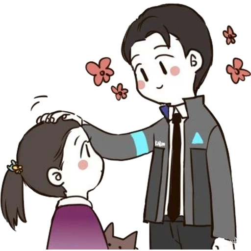 Sticker from the "Detroit: Become Human (Connor)" sticker pack