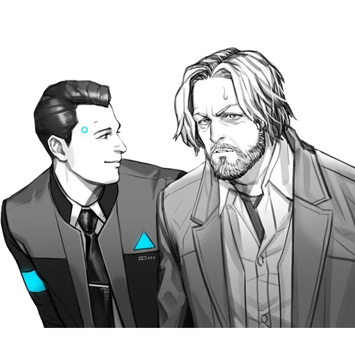 Sticker Detroit: Become Human (Connor)