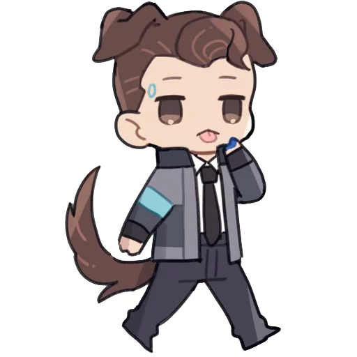 Sticker from the "Detroit: Become Human (Connor)" sticker pack