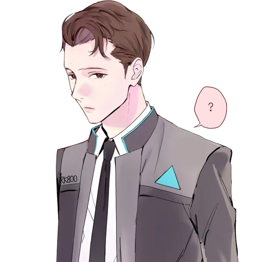 Sticker from the "Detroit: Become Human (Connor)" sticker pack