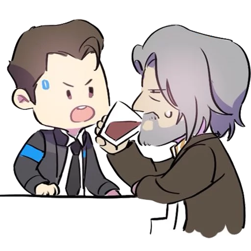 Sticker Detroit: Become Human (Connor)