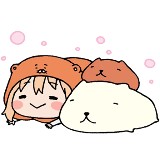 Sticker from the "UMARU-chan" sticker pack