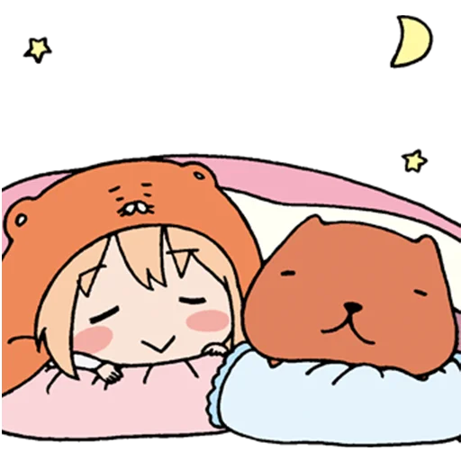 Sticker from the "UMARU-chan" sticker pack