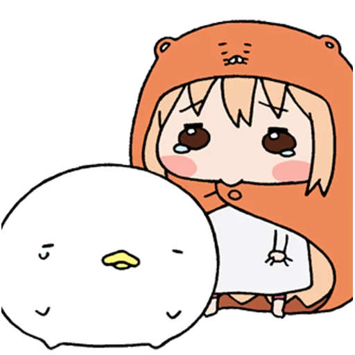 Стикер из набора "UMARU-chan"