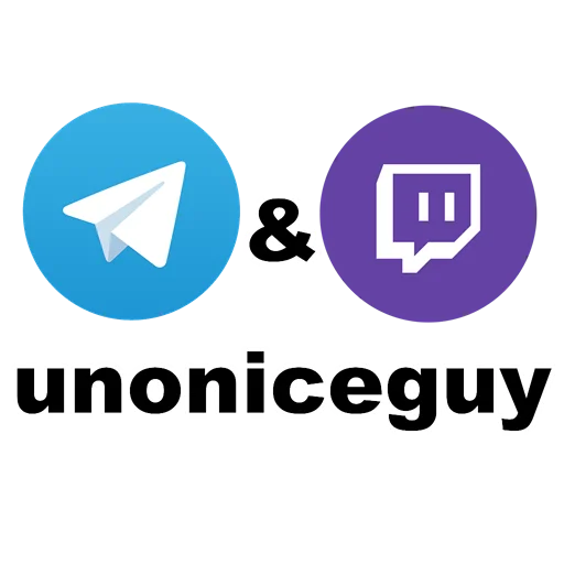 Стикер из набора "unoniceguy"