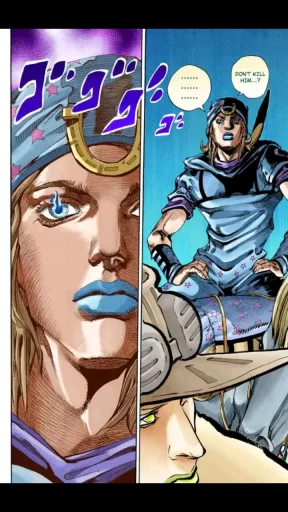 Sticker from the "Johnny joestar" sticker pack