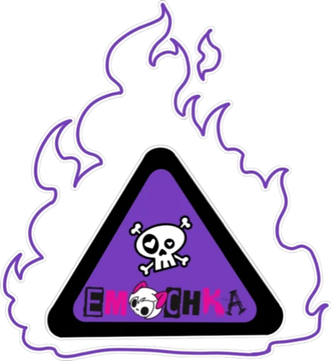 Sticker from the "BB Emochka" sticker pack