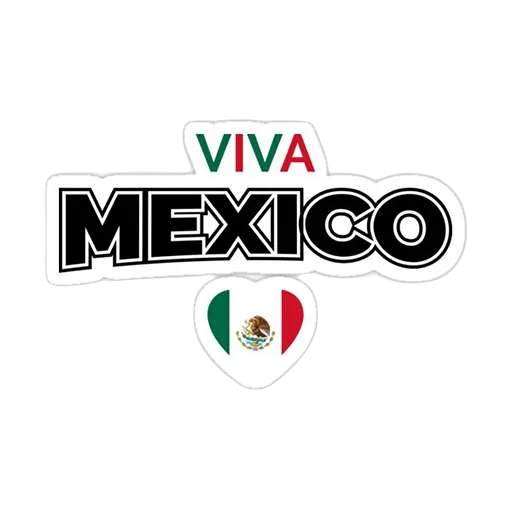 Sticker from the "México Mi Amor" sticker pack