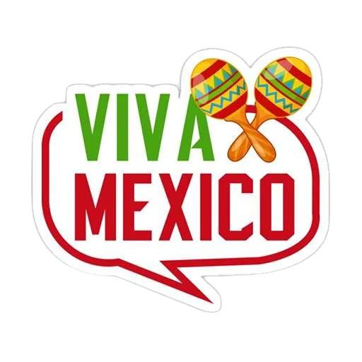 Sticker from the "México Mi Amor" sticker pack