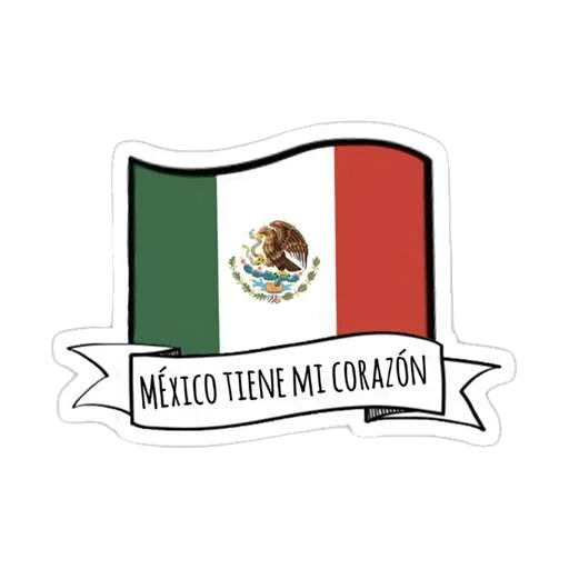 Sticker from the "México Mi Amor" sticker pack