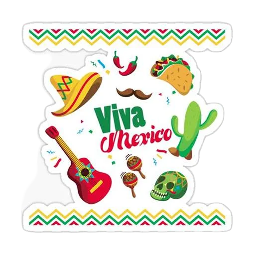 Sticker from the "México Mi Amor" sticker pack