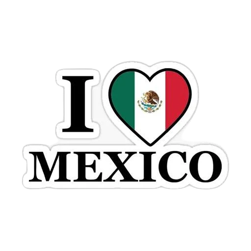 Sticker México Mi Amor