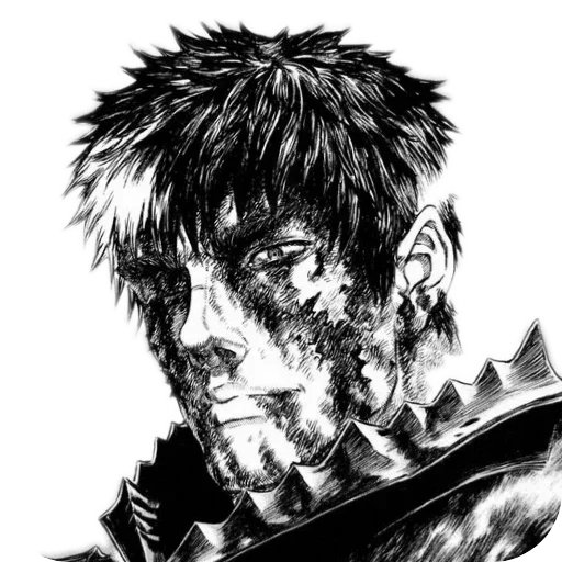 Sticker from the "Berserk and Vinland saga" sticker pack