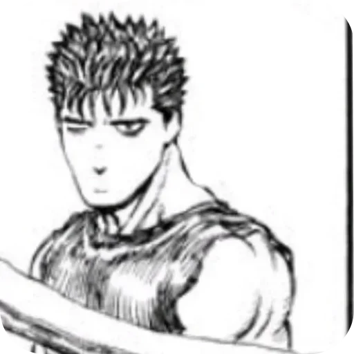 Sticker from the "Berserk and Vinland saga" sticker pack