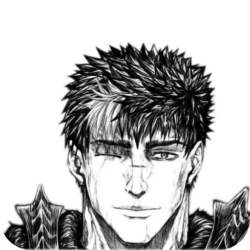 Sticker from the "Berserk and Vinland saga" sticker pack