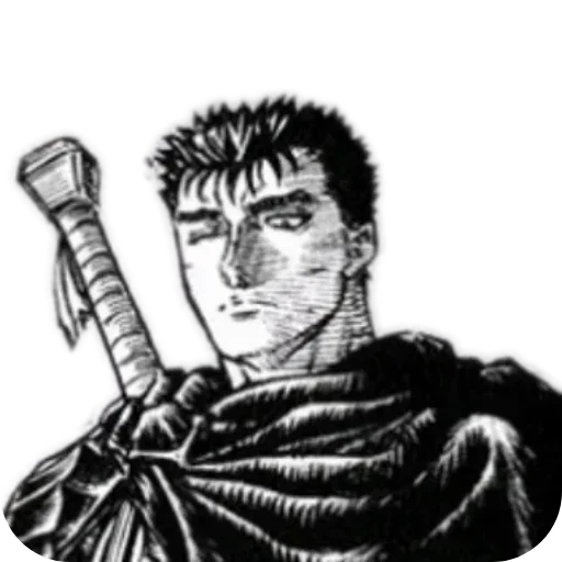 Sticker from the "Berserk and Vinland saga" sticker pack