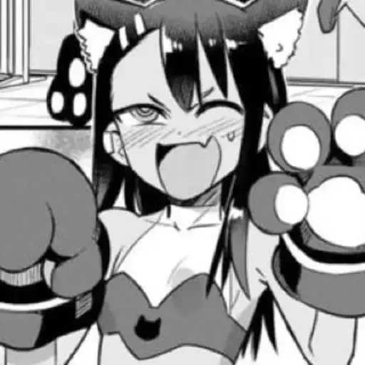 Sticker from the "Nagatoro" sticker pack