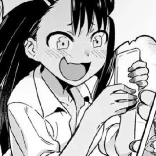 Sticker from the "Nagatoro" sticker pack