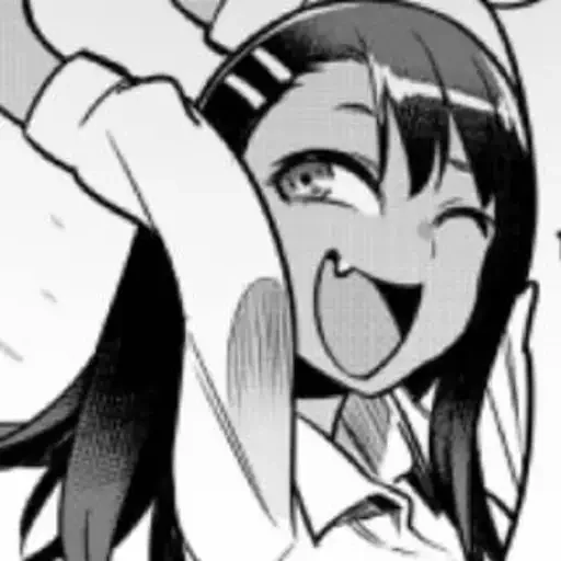 Sticker from the "Nagatoro" sticker pack