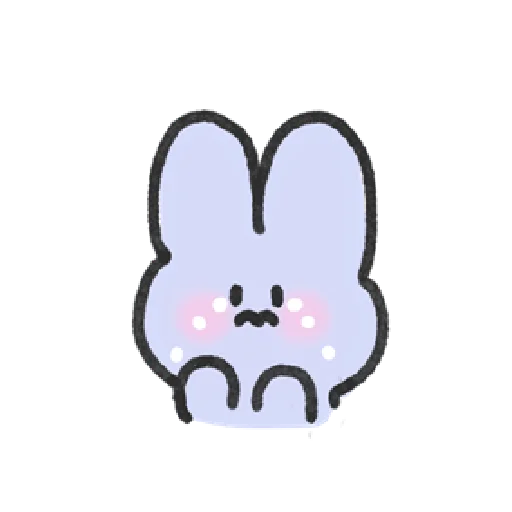 Sticker cry кролл !! ୨ 🐇 ୧