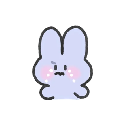 Sticker from the "cry кролл !! ୨ 🐇 ୧" sticker pack