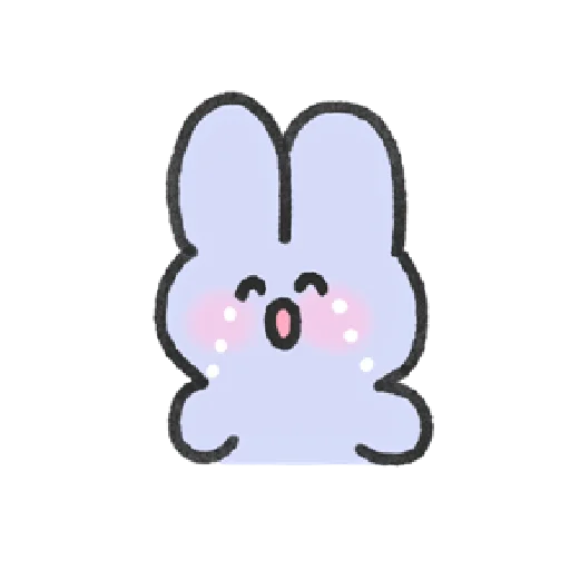 Sticker from the "cry кролл !! ୨ 🐇 ୧" sticker pack