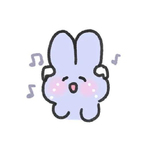 Sticker cry кролл !! ୨ 🐇 ୧