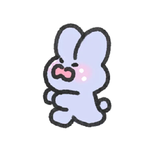 Sticker from the "cry кролл !! ୨ 🐇 ୧" sticker pack