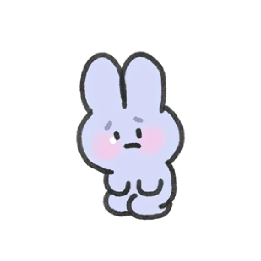 Sticker from the "cry кролл !! ୨ 🐇 ୧" sticker pack