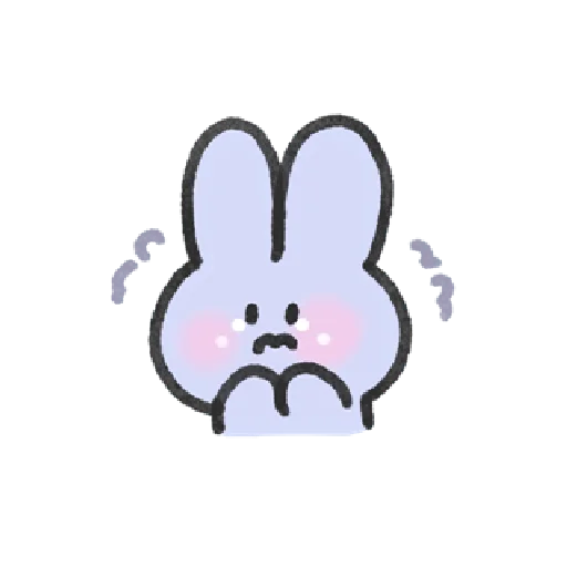 Sticker cry кролл !! ୨ 🐇 ୧