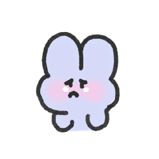 Sticker cry кролл !! ୨ 🐇 ୧