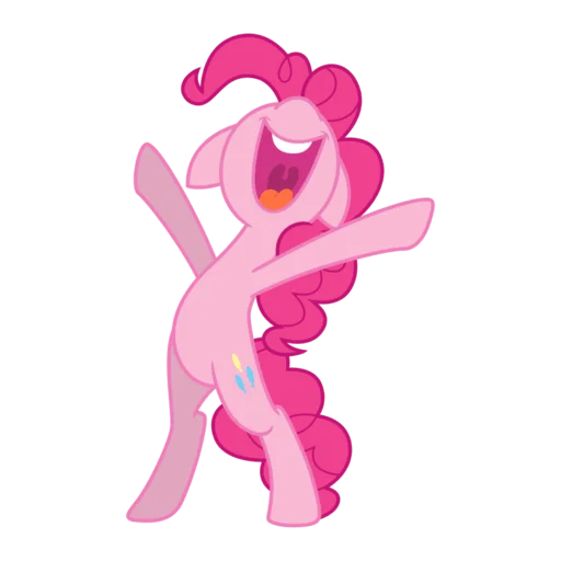 Sticker from the "My little pony" sticker pack