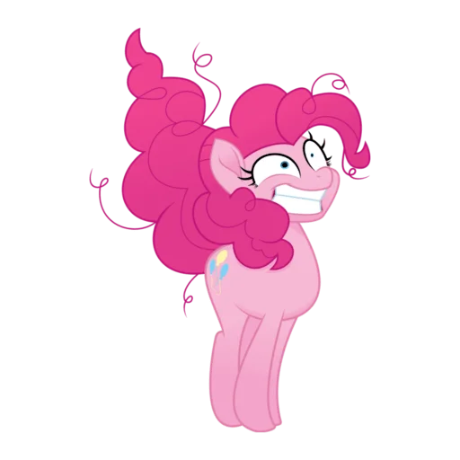 Sticker from the "My little pony" sticker pack