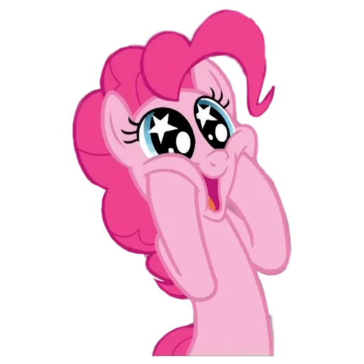 Sticker from the "My little pony" sticker pack