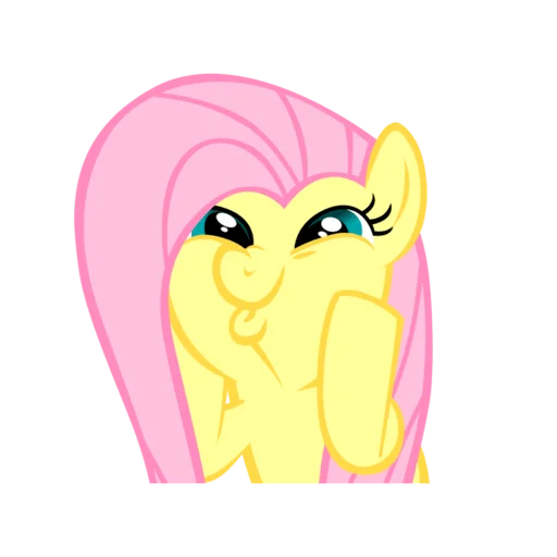 Sticker from the "My little pony" sticker pack