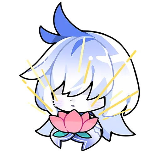 Sticker from the "Honkai Impact 3rd" sticker pack