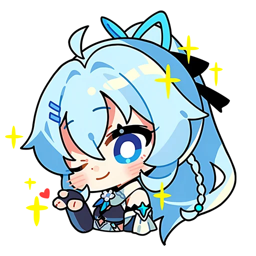 Sticker from the "Honkai Impact 3rd" sticker pack