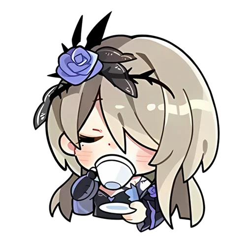 Sticker from the "Honkai Impact 3rd" sticker pack