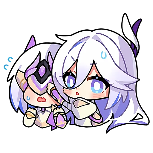 Sticker from the "Honkai Impact 3rd" sticker pack